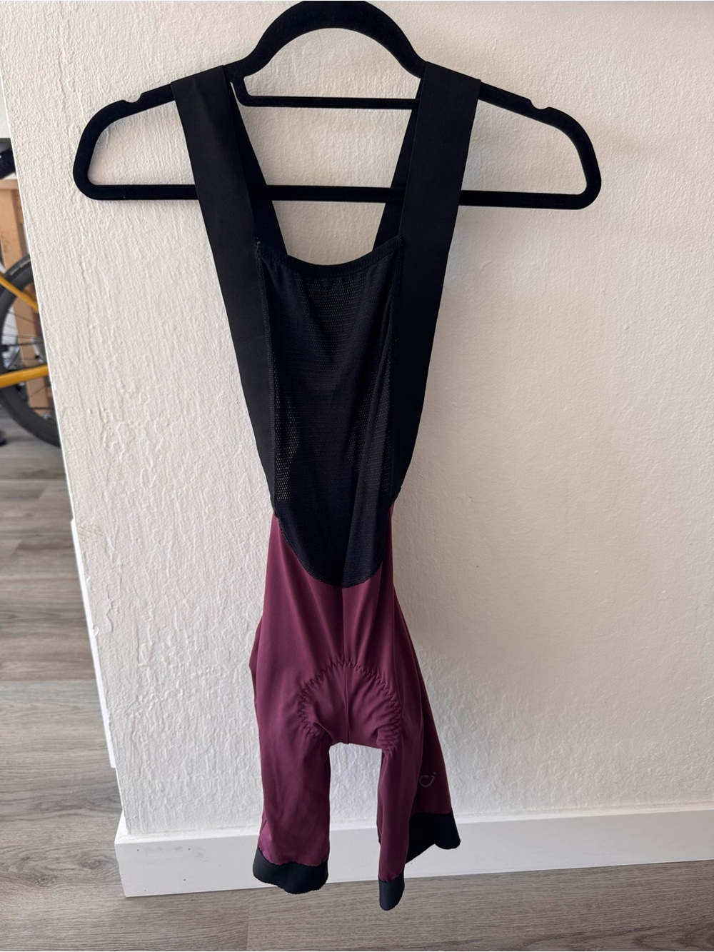 Velocio LUXE Bib Shorts in Cherry